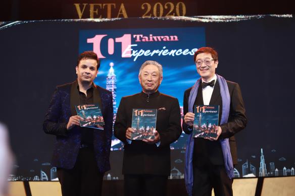 L-R Varun Malhotra of TravelScapes, Ambassador Tien Chung Kwan Representative of Taiwan, Dr Trust of Taiwan Tourism